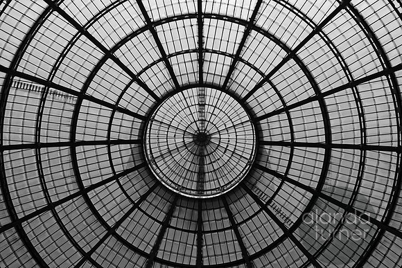 Galleria Glass Dome BW